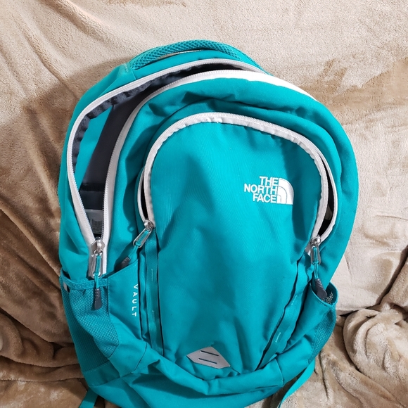 The North Face Bags North Face Teal Vault Laptop Backpack School